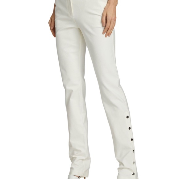 NWOT Derek Lam 10 Crosby Tesse Snap-Leg Flared Pants - Picture 3 of 10